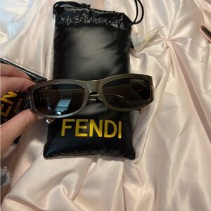 Fendi Olive Green Sunglasses